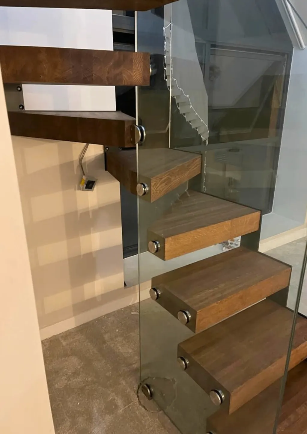 Busrom Standoff Railing System Metal Stairs and Railings Glass Railings for Staircase Railing Company