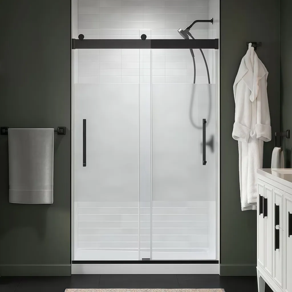 Lightweight Design Maintenance Free Pivot D Pull Bathroom Hardware
