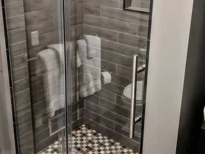 Fabrikspris Badeværelseshåndtag Residential Master Pæn Brusebad Glasdørhåndtag thumbnail 5