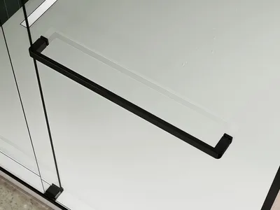 Luxury Frameless Bathroom Shower Glass Door Pull Handle Custom Shower thumbnail 2