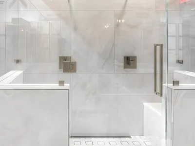 Must Have Immobilize Square Black Luxury Penthouse Shower Door Handles Hardware thumbnail 2