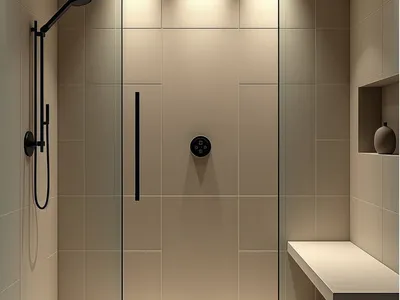 Fabrikpreis Kratzfester Badezimmergriff Aus Edelstahl SUS304 Für Duschtüren Aus Glas Umweltfreundlich Langer Griff thumbnail 1
