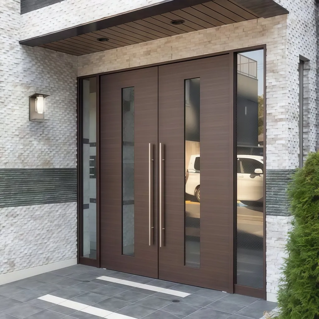 Hot Pick Customization Luksusowy Penthouse Drzwi Wejściowe Odporne Na Chemikalia