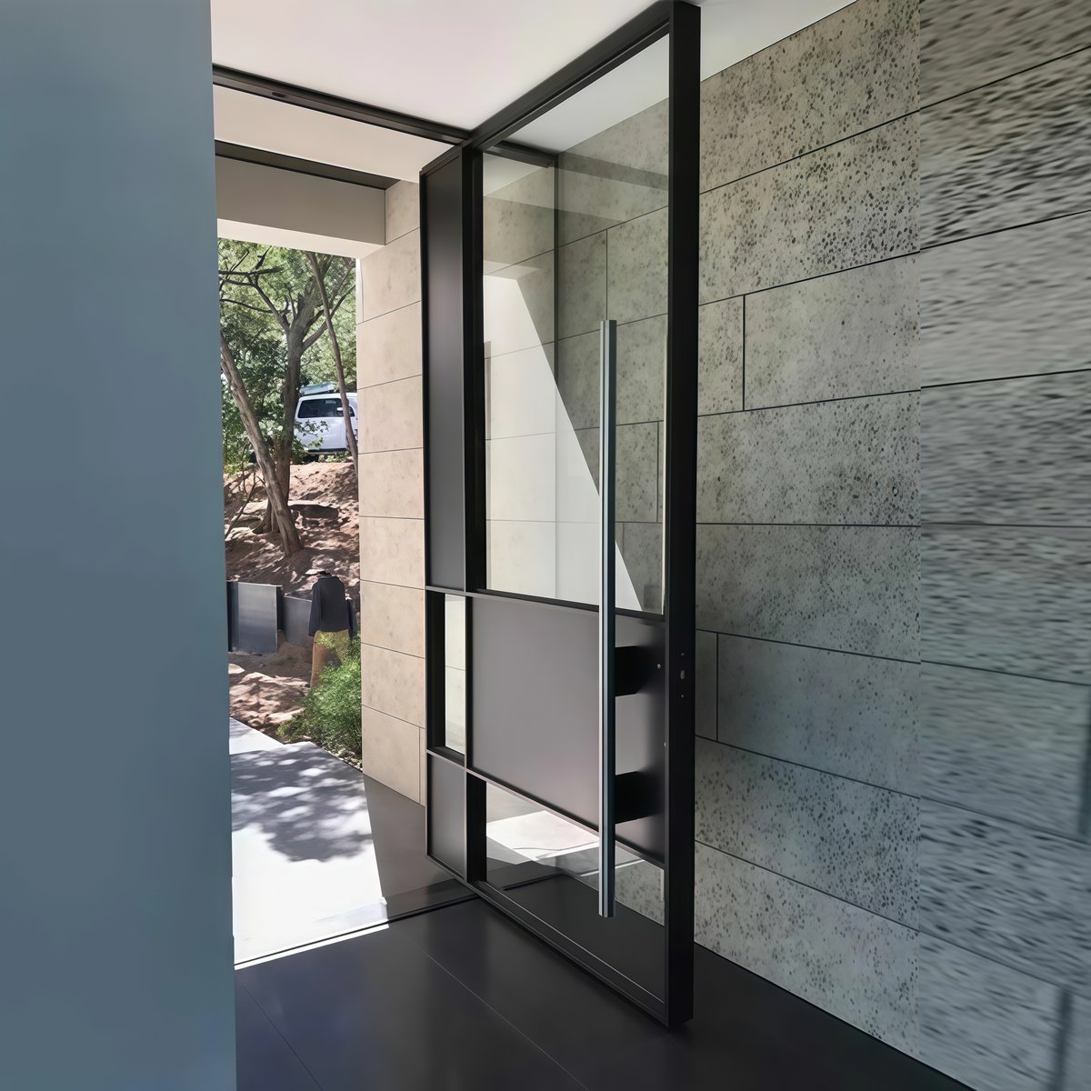 glass connected fitting