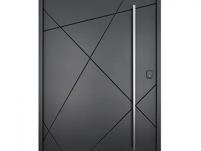 Busrom定制颜色和材质商用门把手 thumbnail 2