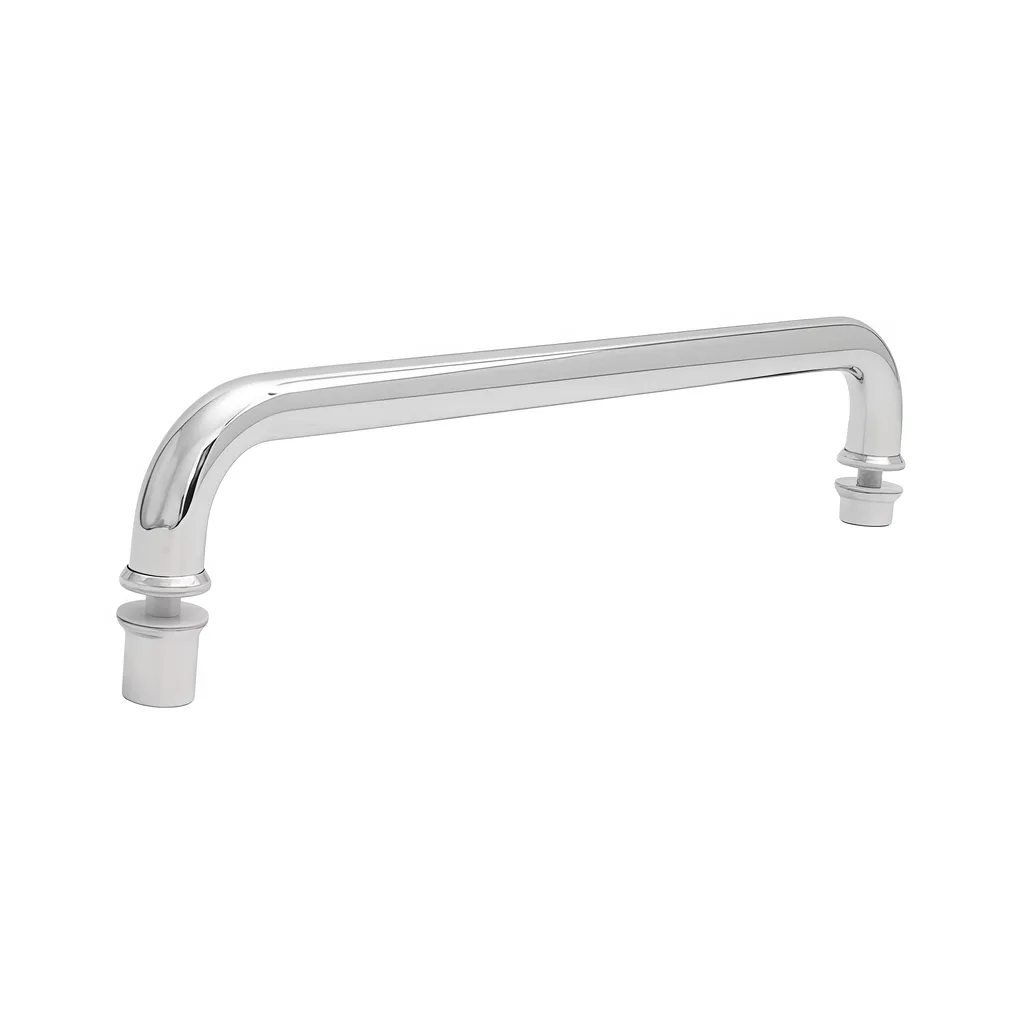 Unique Design Brushed Finish Hotel Shower Door Handle