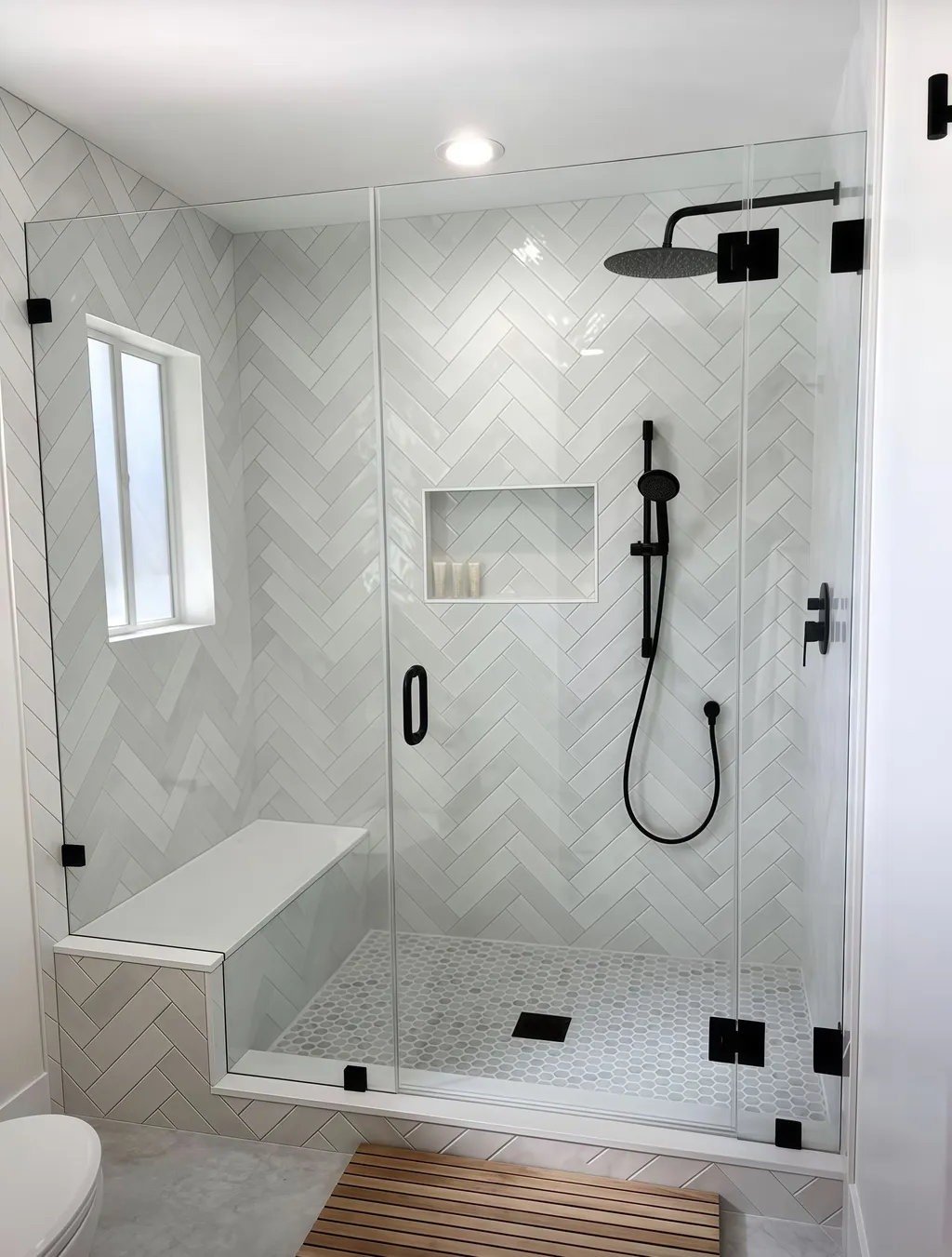 Bathroom Glass Clip for Shower Enclosure