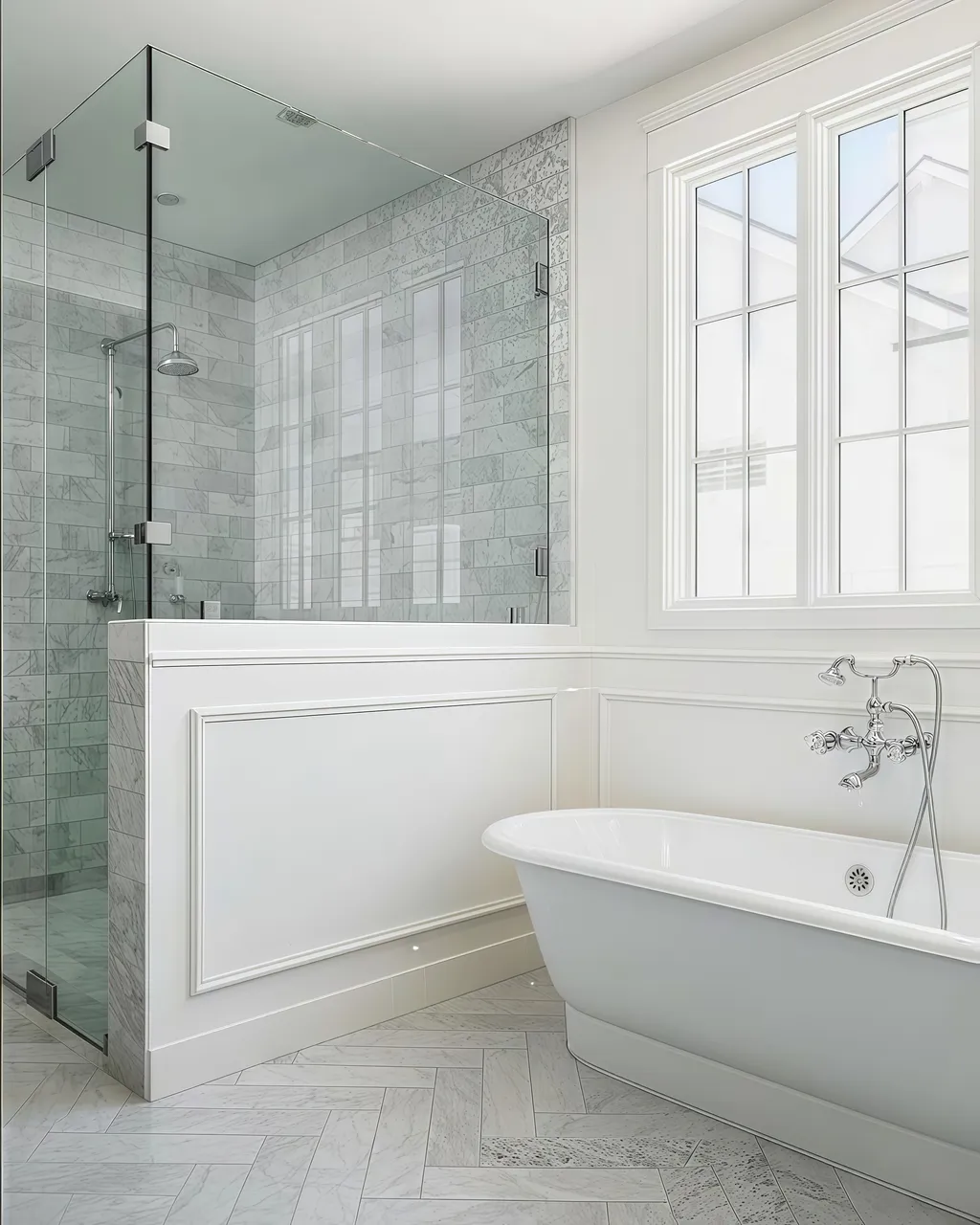 Global Agent Customized Structure Glass Shower Enclosures Glass-To-Wall Clamp For Custom Glass Installation