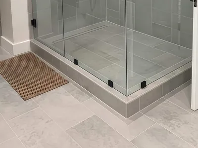 Høy Kvalitet Baderomsglassklips Dusjkabinettpanelklemme Resort-feste thumbnail 5
