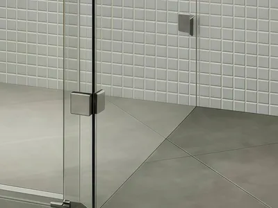 Hot Sale Shower Enclosure Glass Clip Commercial Waterproof Panel Clamp Household Clamp thumbnail 1