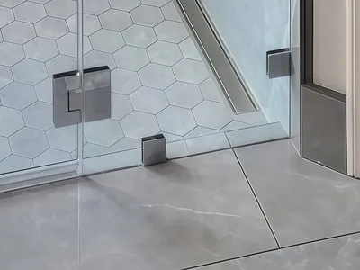 Grampo De Fixação De Painel Redondo De Vidro Comercial De Alta Qualidade Para Box De Chuveiro Clipes De Fixação De Ferragens Resistentes thumbnail 13