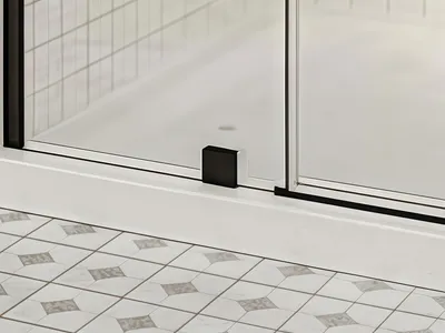Global Agent Customized Structure Glass Shower Enclosures Glass-To-Wall Clamp For Custom Glass Installation thumbnail 3