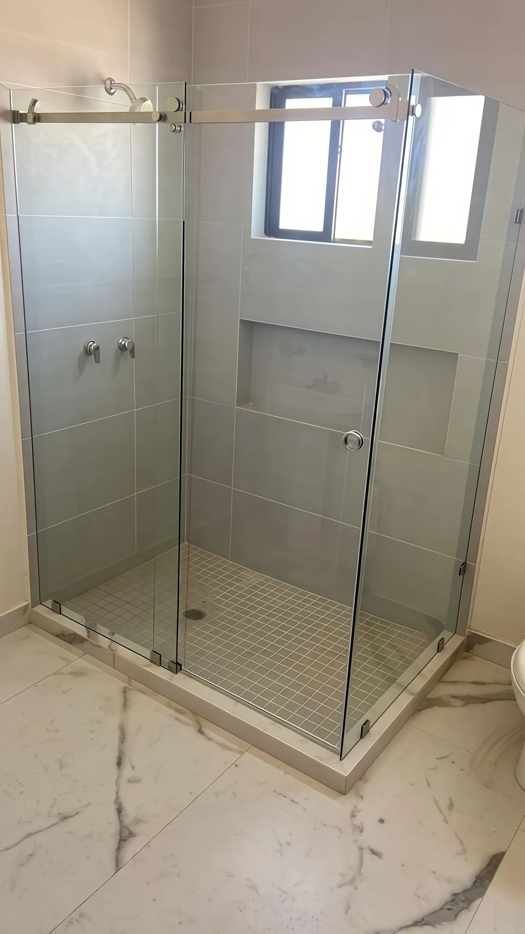 Neues Design Verstellbares Glasscharnier Aus Poliertem Edelstahl Für Begehbare Duschen