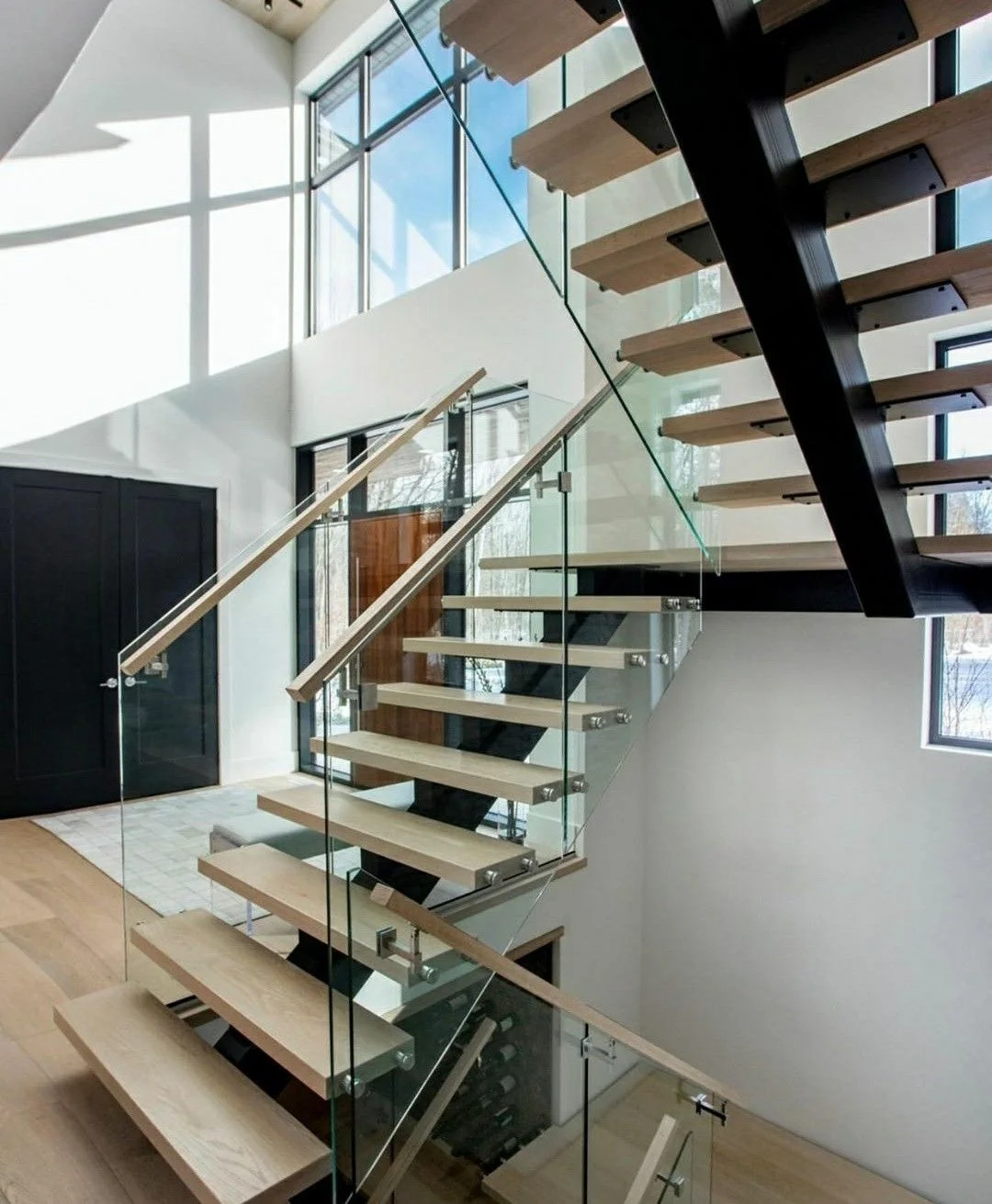 stand offs, commercial glass hardware, stair standoff, guardrails