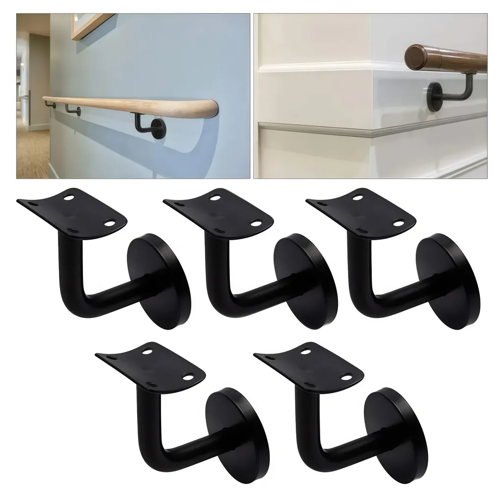 Nouvelle Conception De Garde-corps D'escalier Résidentiel En Verre Et Alliage Poli