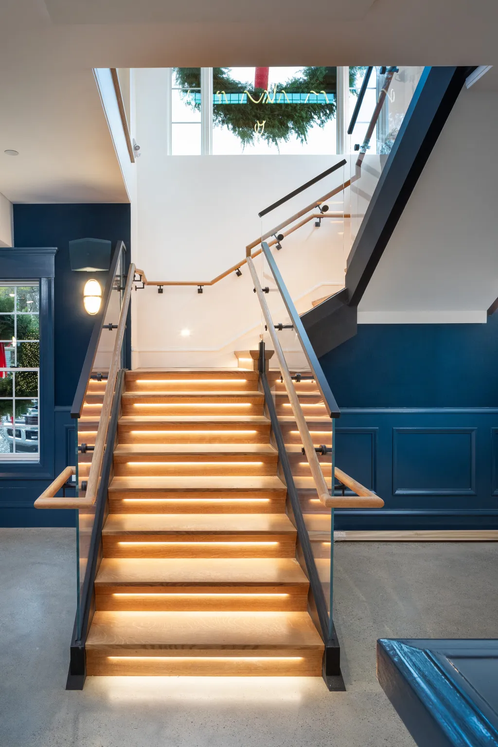 Factory Glass Connected Fitting Commercial Stair Apartment Railing Bracket