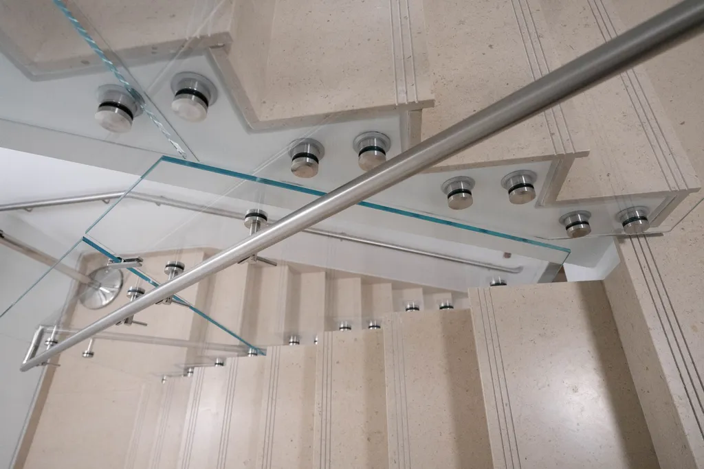 Conector De Soporte De Tubo De Acero Inoxidable Para Pasamanos Montado En Vidrio Comercial