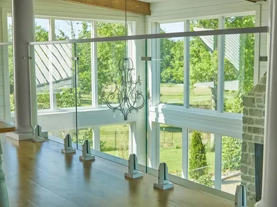 Customized Design Glass Fence Spigot Modern Landscape Staircase Baluster Hardware thumbnail 1