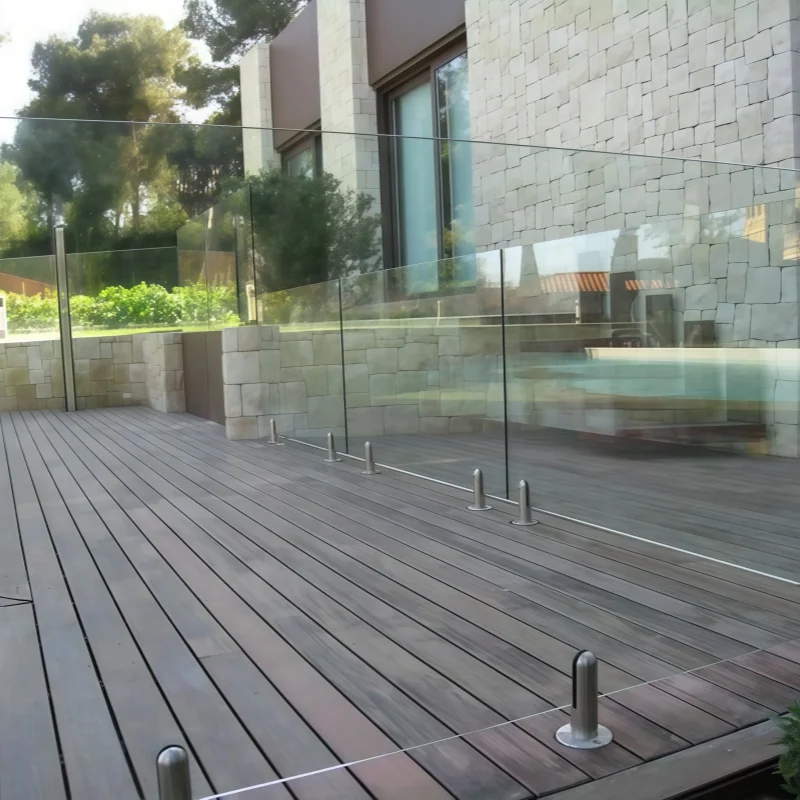 Base De Balustre Intérieure En Verre Usinée CNC De Précision En Acier Inoxydable SUS304 Très Populaire