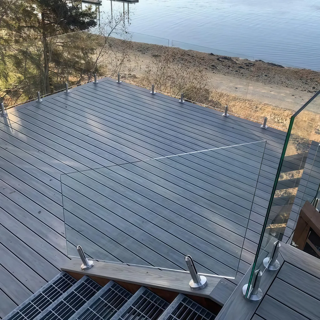 Base De Balustre Intérieure En Verre Usinée CNC De Précision En Acier Inoxydable SUS304 Très Populaire