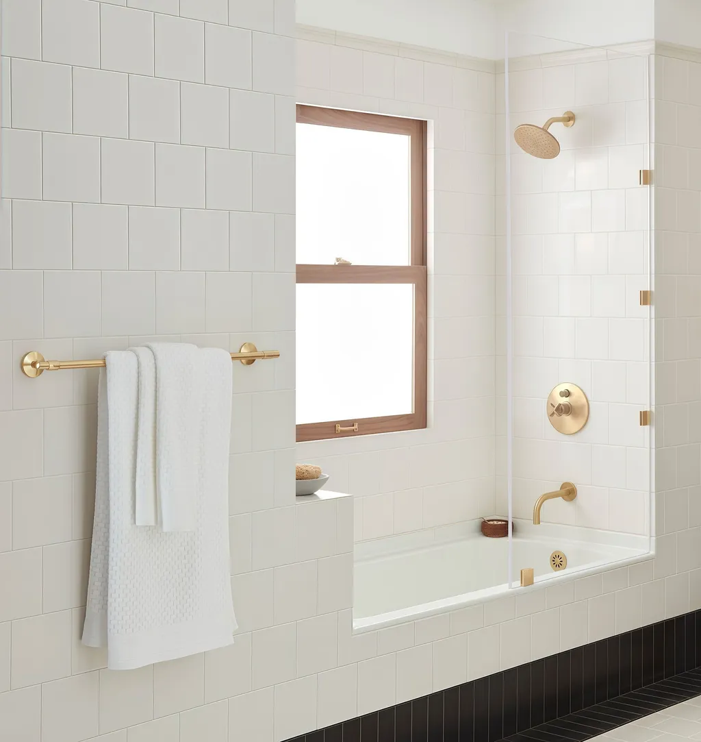 Tailor Made Sanding Finish Steam Room Glass Door Glazing Clips