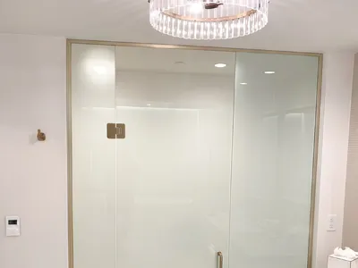 Fijación Impermeable De Fábrica Para Separador De Ducha De Cristal Para Baños De Hoteles De Lujo thumbnail 3
