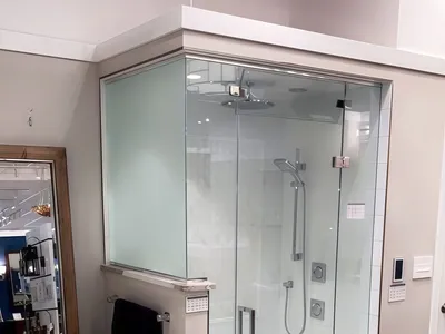 Fijación Impermeable De Fábrica Para Separador De Ducha De Cristal Para Baños De Hoteles De Lujo thumbnail 4