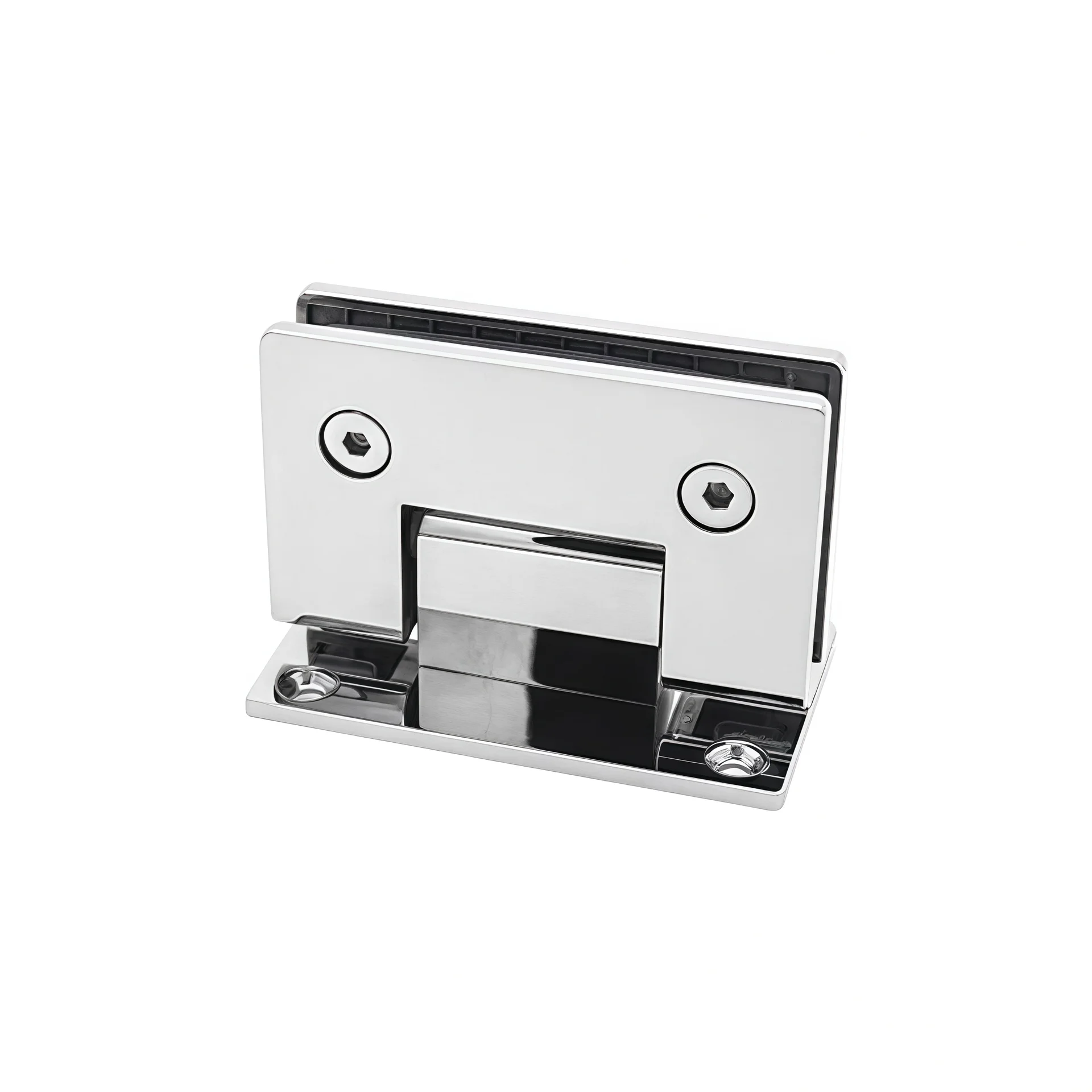 Commercial Heavy Duty Frameless Glass Door Hinge Pivot Structural Glazing