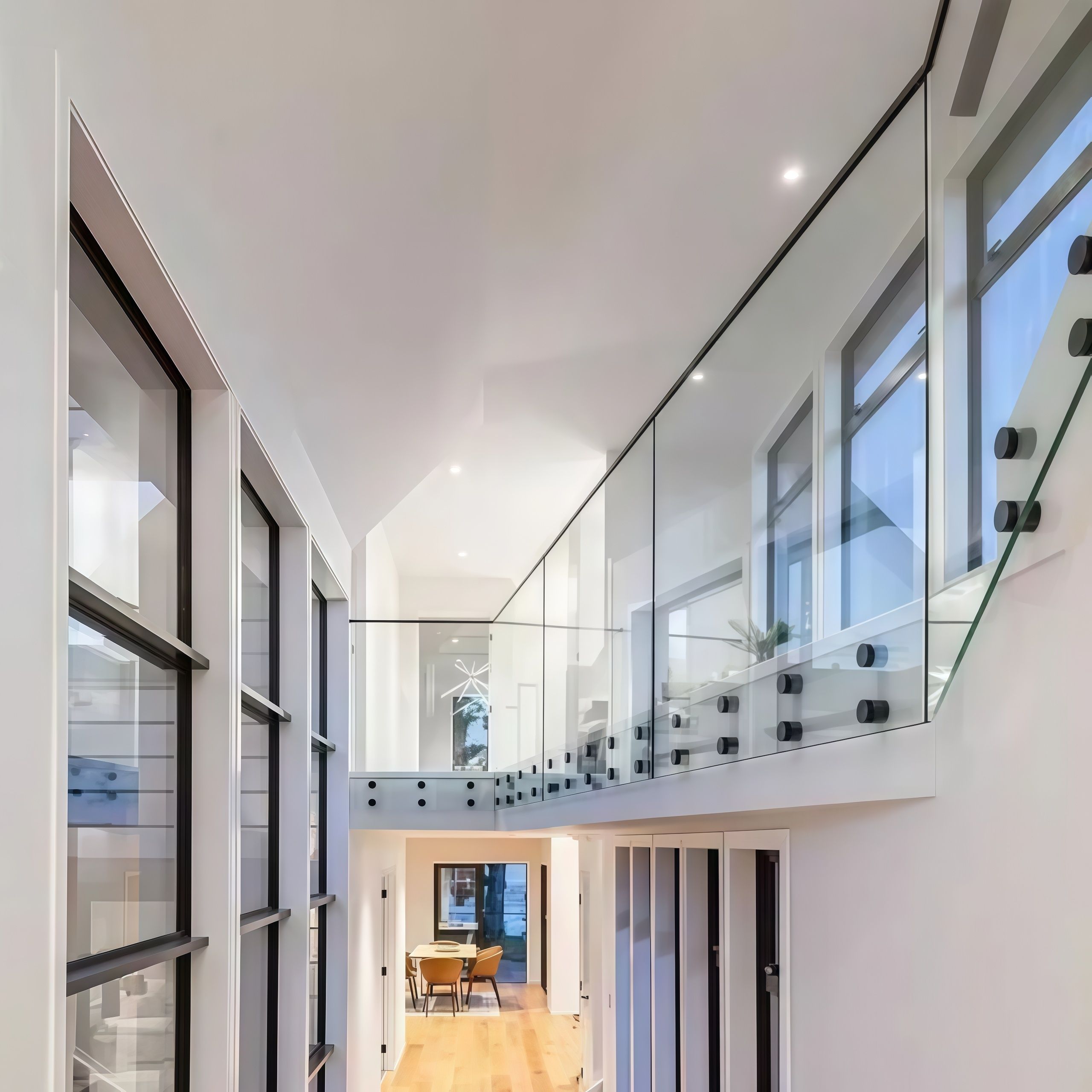 custom glass panels, glass partition, stair parts, glass wall panels