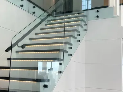 Unique Design Matte Black Railing Frameless Glass Standoffs Balcony Guardrails Adjustable Standoff Pin thumbnail 6