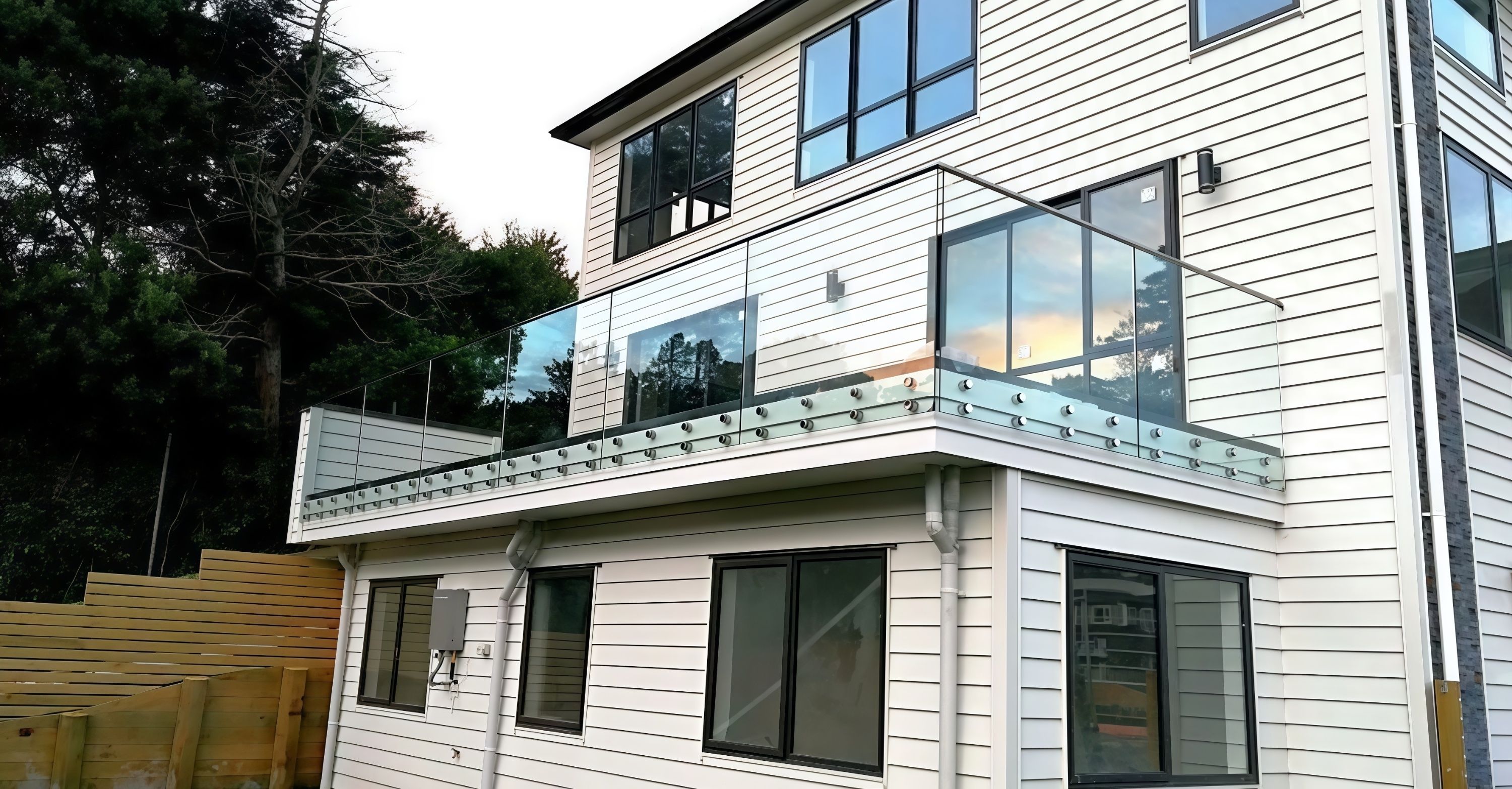glass panel railing, standoff glass railing, ss railing design, bathroom handle