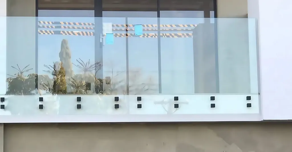 Busrom Glass Standoff Mounts Black Stainless Steel Railing Frameless Glass Guardrail Railing Standoff Pins Supplier