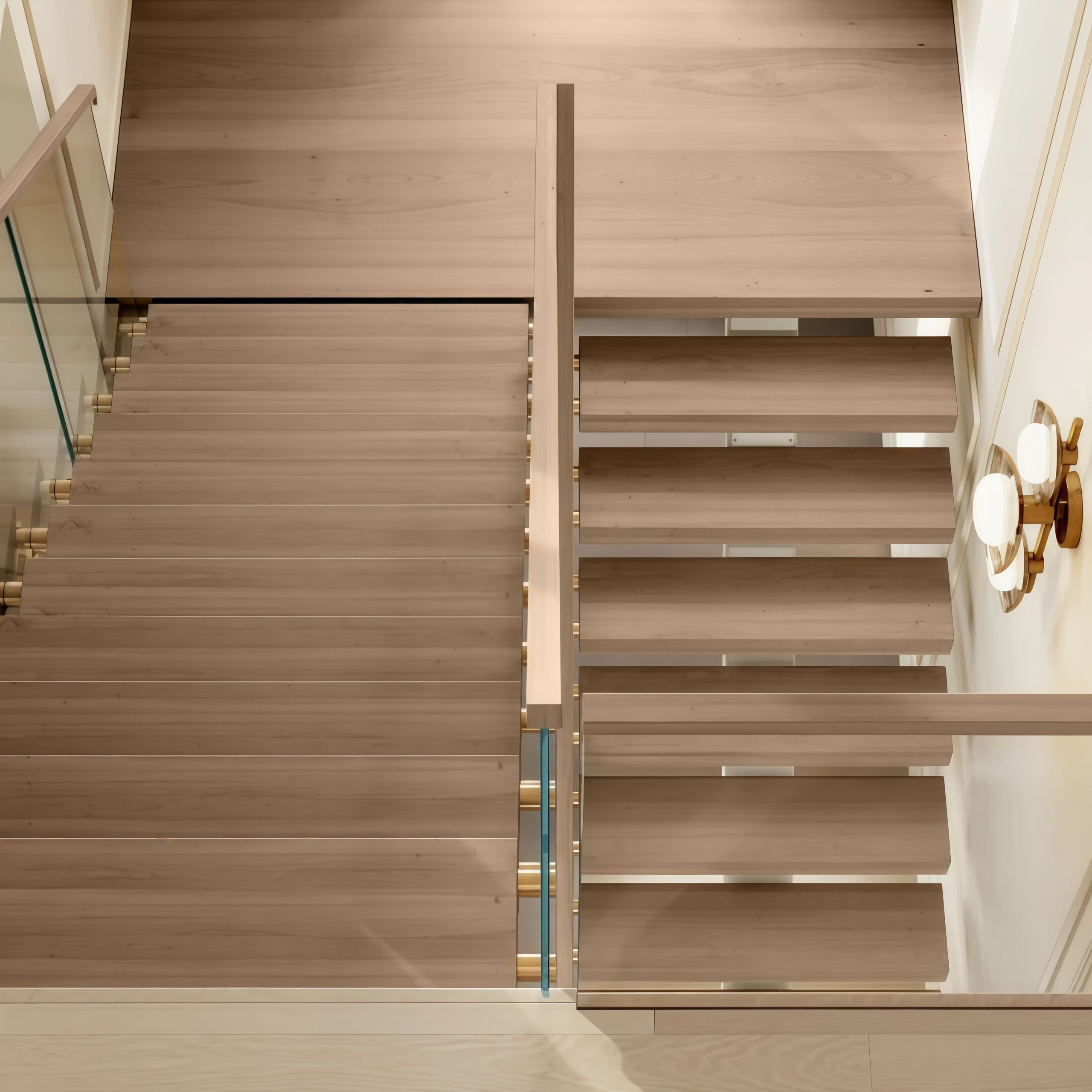 glass balusters, glass rail standoffs​, railing posts interior, standoff screw