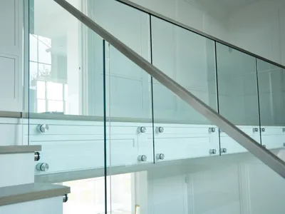 High Quality Stainless Steel Series Pre ‑ Shimmed Height Adjustment Glass Balustrade Standoff thumbnail 3