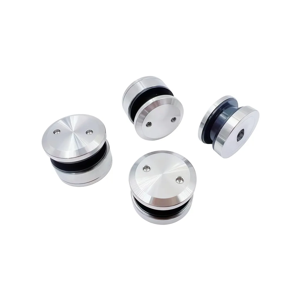 deck railing, railing hardware, hook & ladder kitchen and bar​, glass handrail standoffs