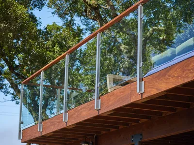 High Quality Guardrail Glass Clip Stair Viewing Deck Railing Customized Panel Clamp thumbnail 8