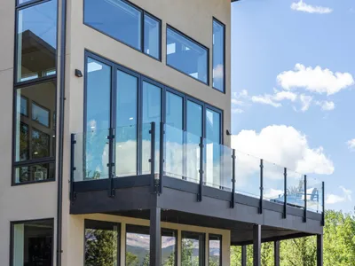 High Quality Guardrail Glass Clip Stair Viewing Deck Railing Customized Panel Clamp thumbnail 6