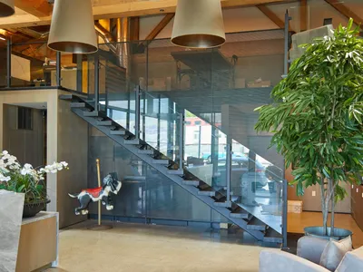 High Quality Guardrail Glass Clip Stair Viewing Deck Railing Customized Panel Clamp thumbnail 5