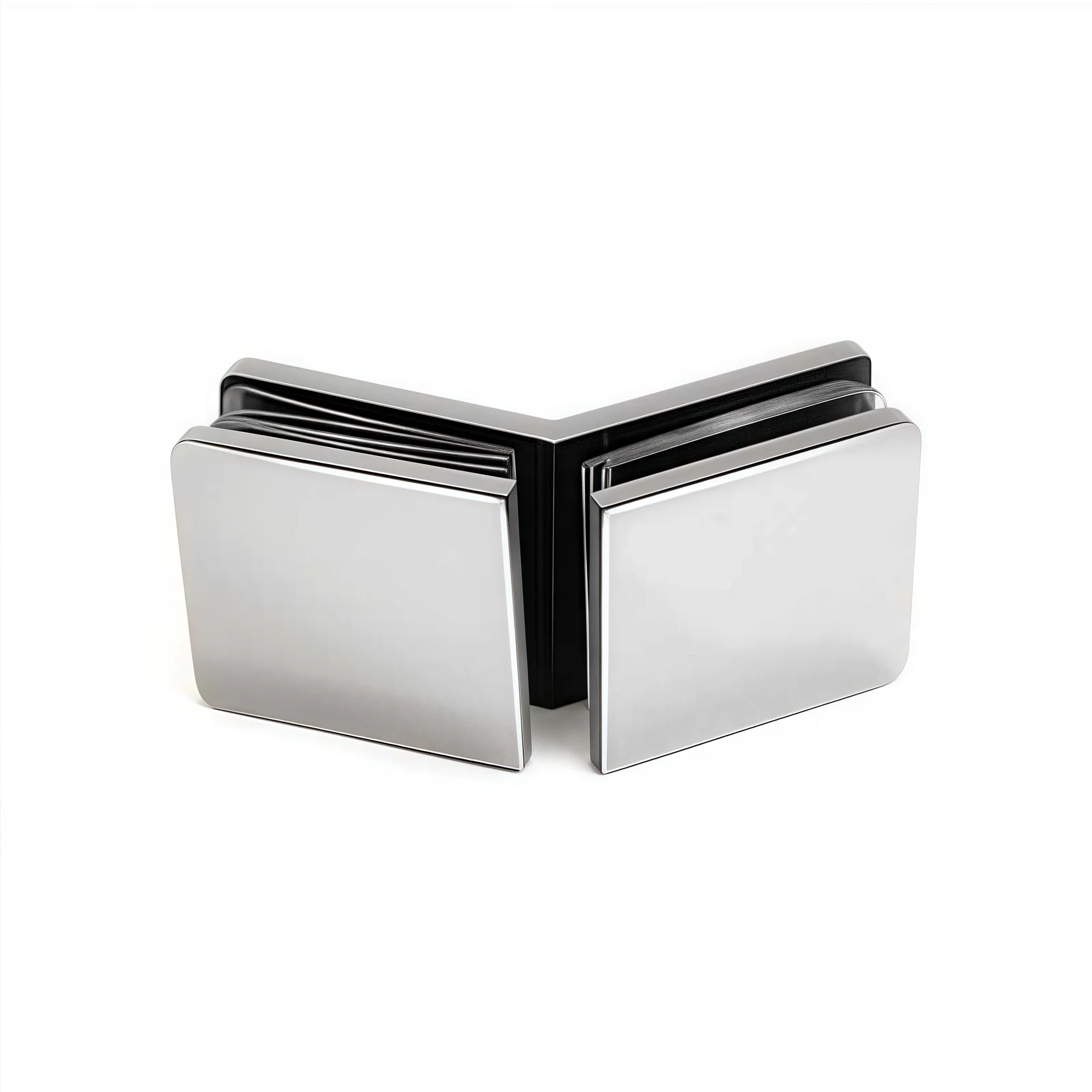 High Rated Shower Enclosure Commercial Glass Clamp Round Panel Fastener Heavy Duty Hardware Clips