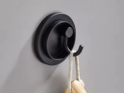 Hoogwaardige Geborstelde Matzwarte Elegante Inbouwkasthaken Voor Veilige En Eenvoudig Te Installeren Montage thumbnail 5