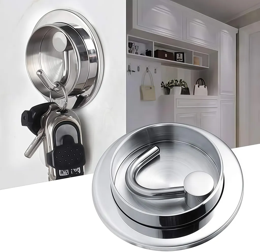 Minimalist Retractable Hidden Wall Coat Hook Foldable Heavy Duty Cloakroom