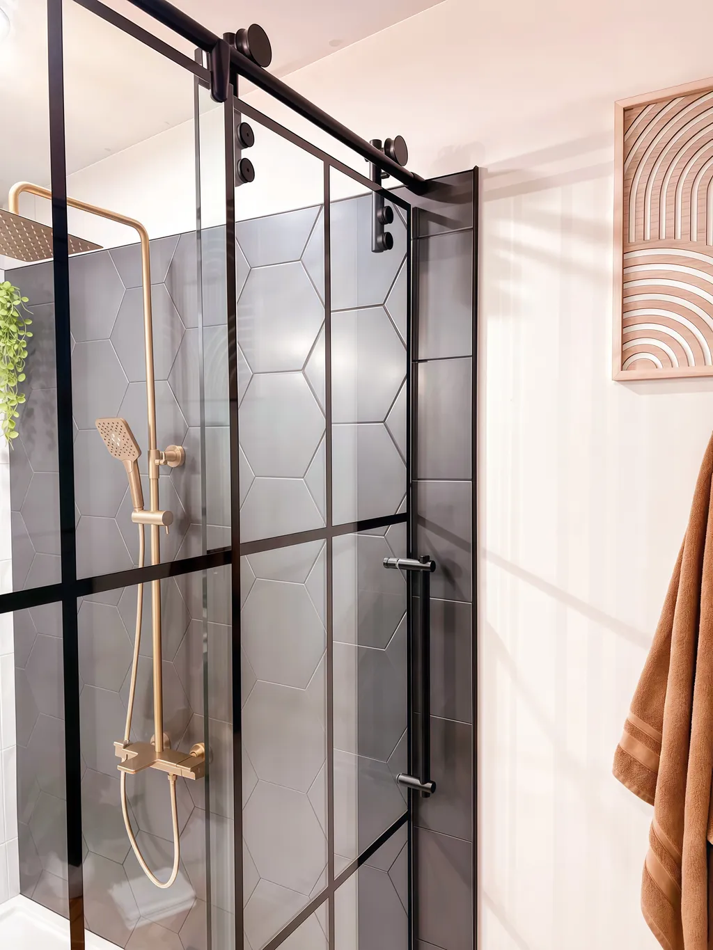 Luxury Bearing Wheel Glass Shower Enclosure Slider Sliding Shower Door Accessories