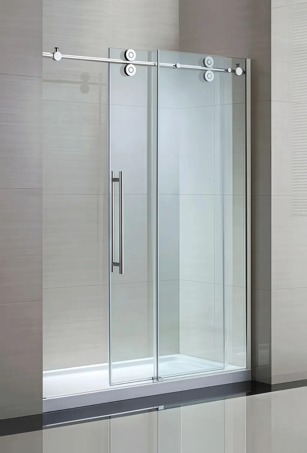 Kit De Rodillos Metálicos Dorados Para Rieles De Puertas De Ducha Herrajes Impermeables Para Mamparas De Vidrio
